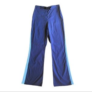 Nu Dimensions Stretch Navy Drawstring Scrub Pants